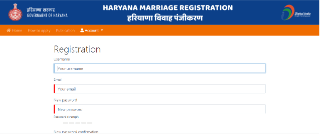 Online Registration Form