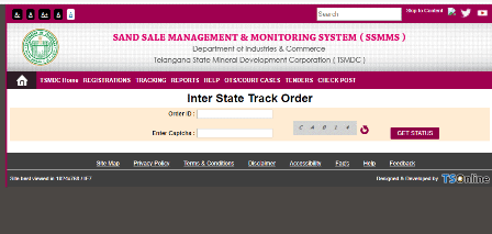 Process To Track Inter State Order