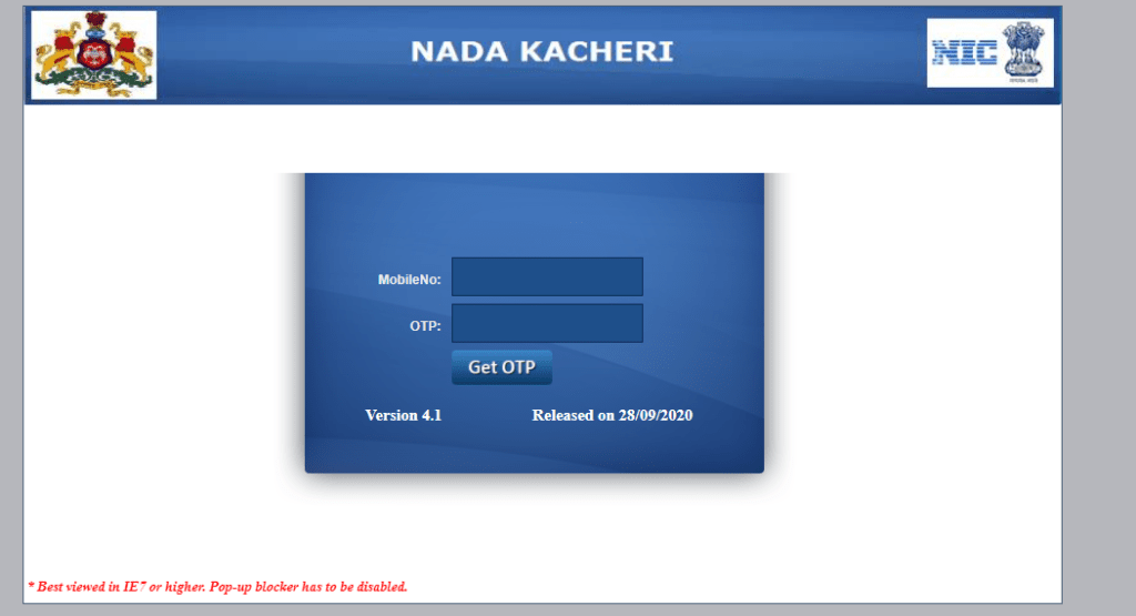 Nadakacheri CV Income Certificate