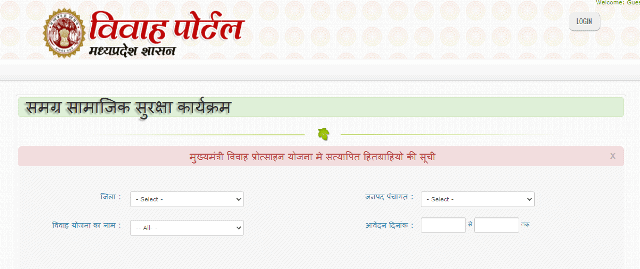 list of beneficiaries