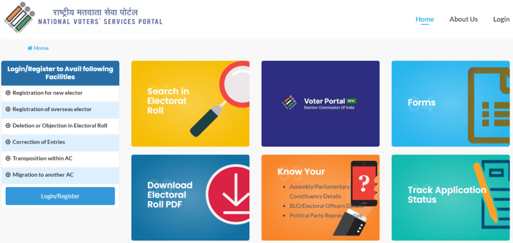 Application Procedure Voter ID Card