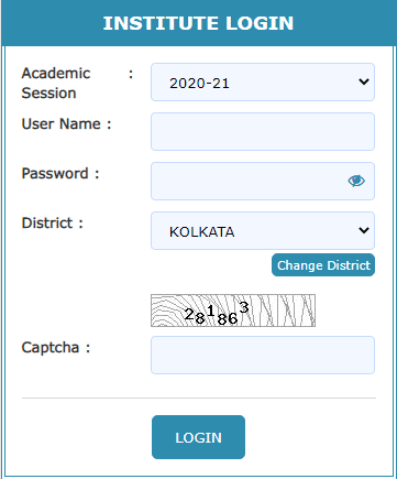 Institute Login Procedure