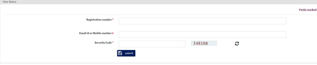 Online Complaint Status