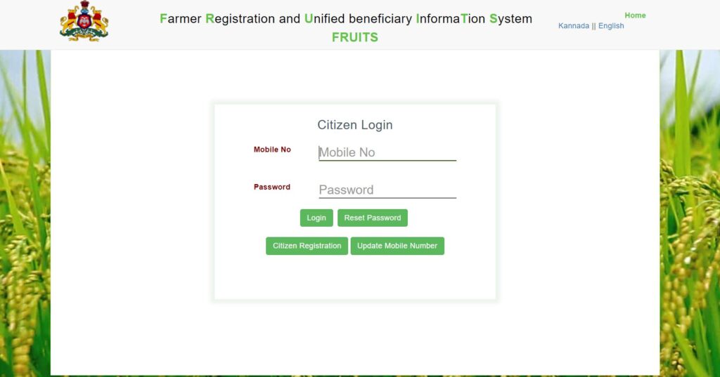 Citizen Login