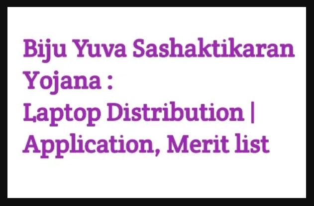 Biju Yuva Sashaktikaran Yojana Merit List