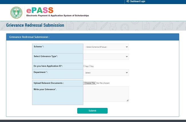New Complaint Registration