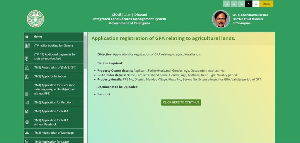 Registration For GPA