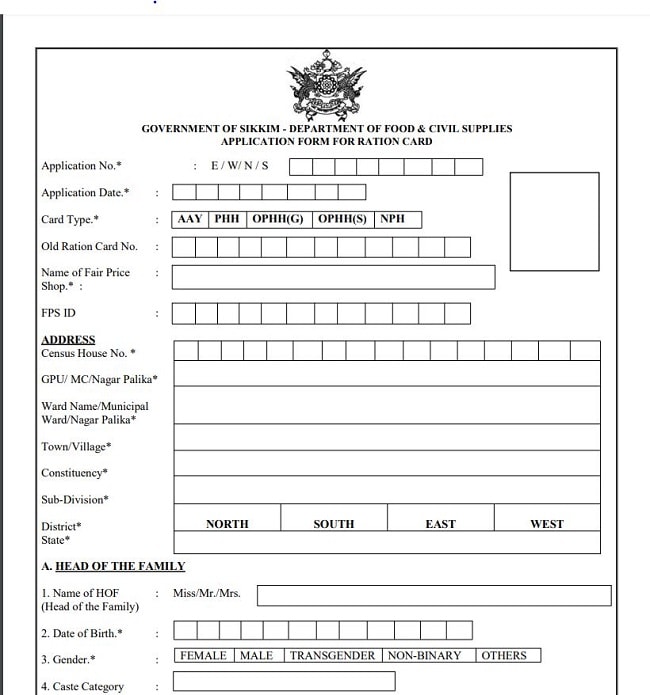 Application Form