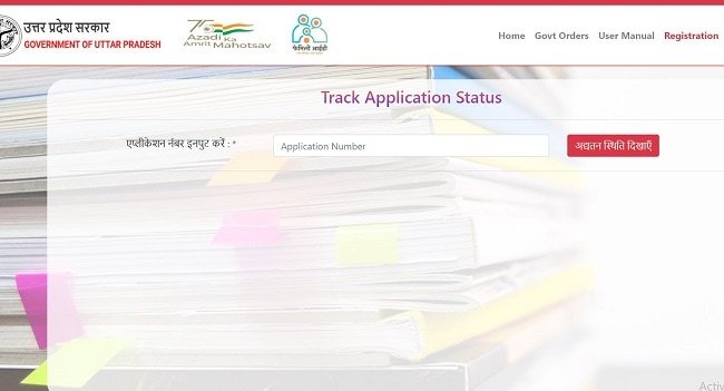 Track Application Status