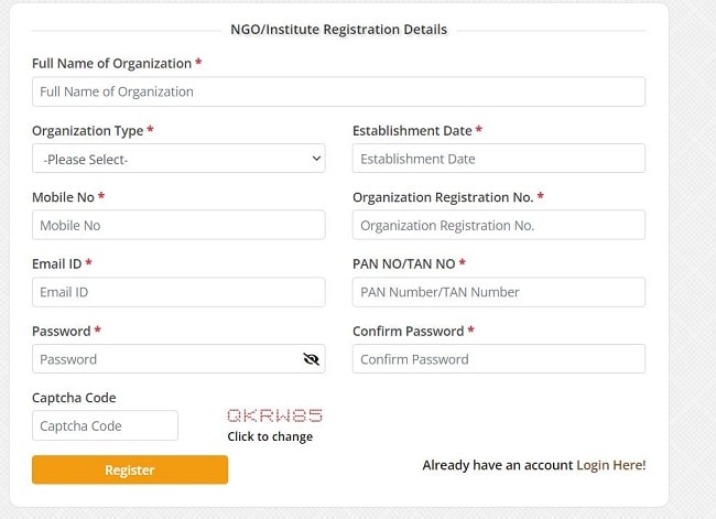NGO Registration