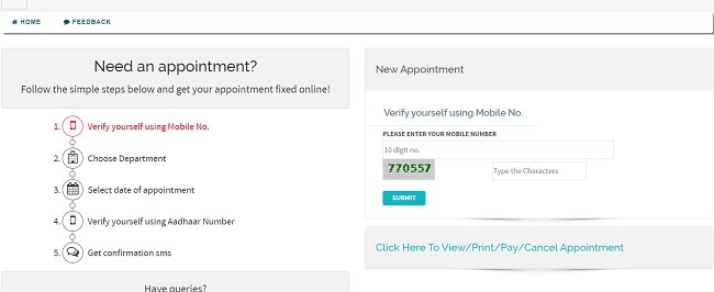 Need a appointment