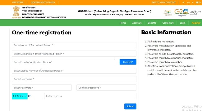 Registration Form
