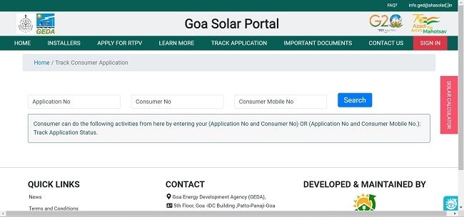 Track Application Status