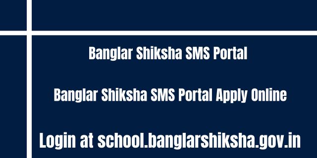 Banglar Shiksha SMS Portal