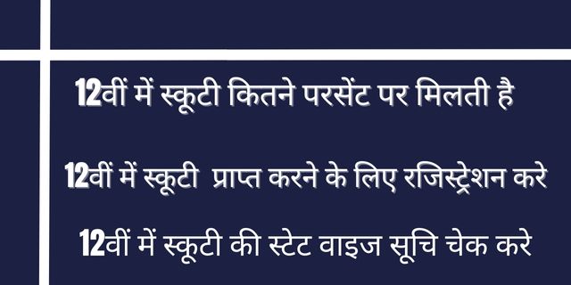 12th Me Scooty Kitne Percent Par Milti Hai 