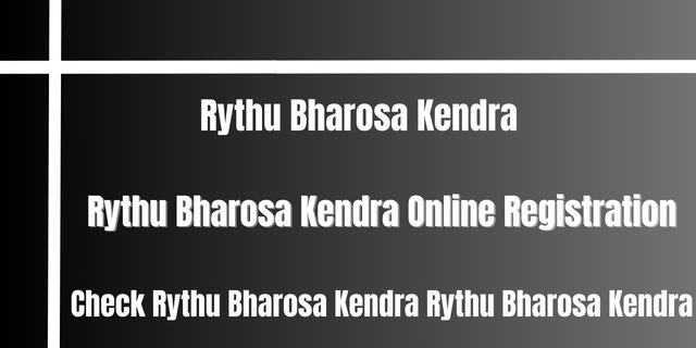 Rythu Bharosa Kendra