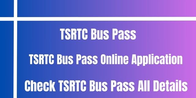 TSRTC Bus Pass 