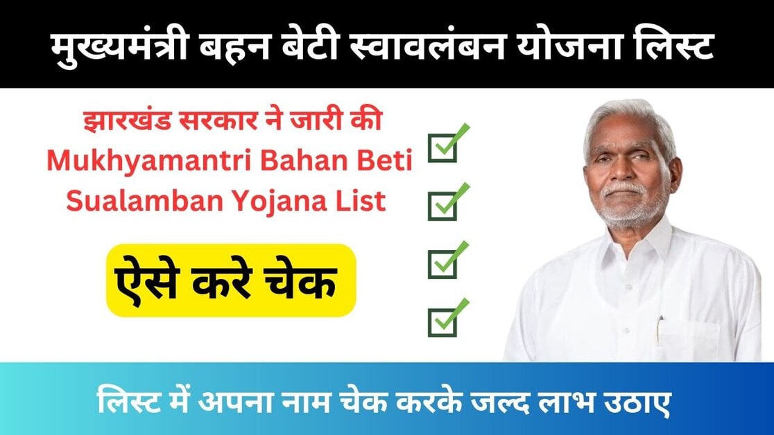 Mukhyamantri Bahan Beti Sualamban Yojana List